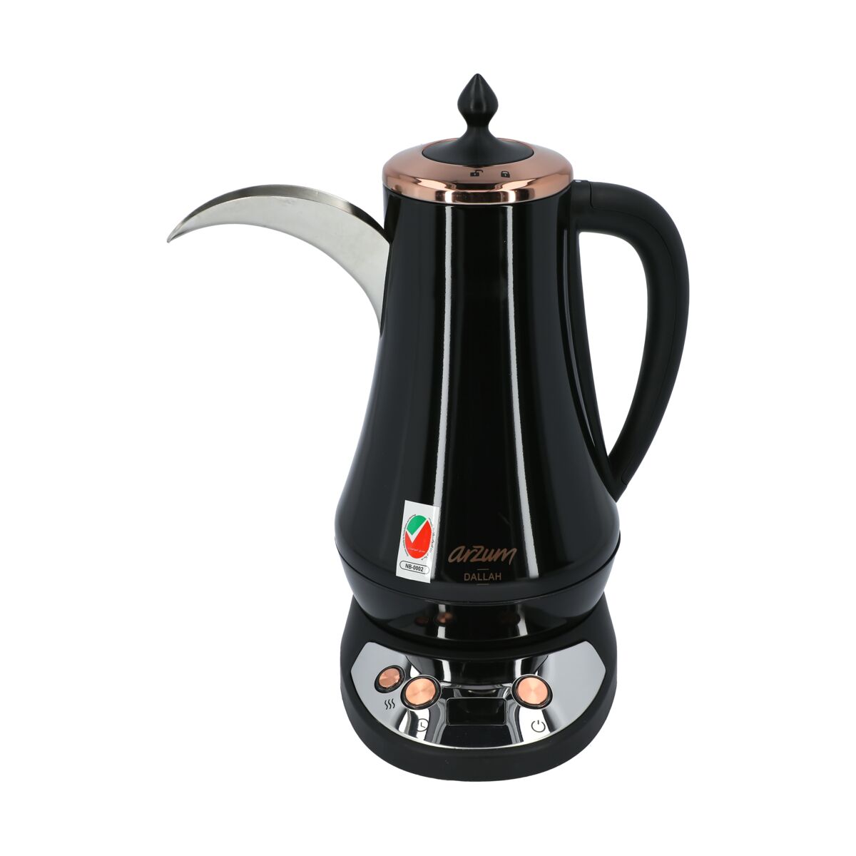 COFFEE MAKER ARABIC 1300W 1.3L BLACK Kettles & Coffee Mak Kitchen